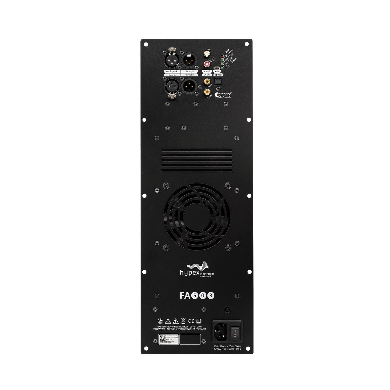 Hypex Direct FusionAmp FA503 Mono 3-Way Plate Amplifier 1000W + 100W